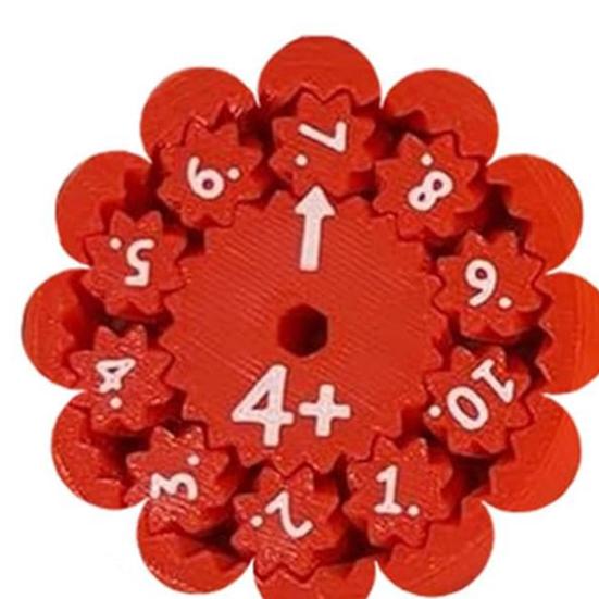 9/18 ks matematický fidget spinner sčítání odčítání násobení dělení učení vzdělávací matematický fidget spinner hračka studentská výuková pomůcka matematika