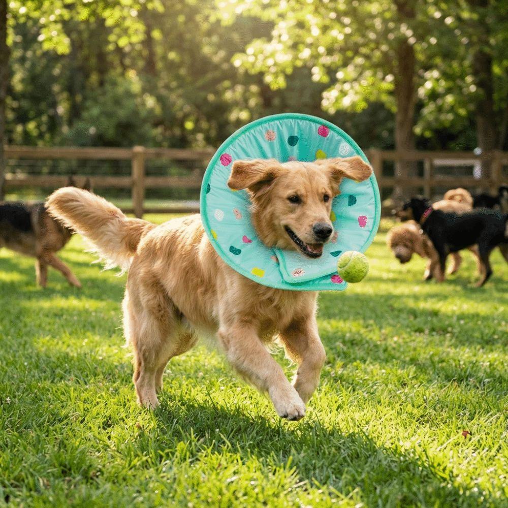 Comfortable Dog Recovery Collar Soft Cat Protective Collar Pet Cone Collar  Grooming