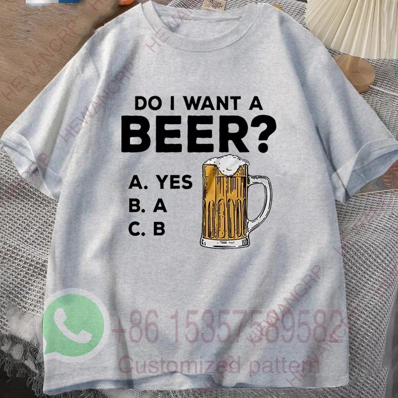 Oversized Mens Tshirts Summer Beer Print Tee Shirt Funny Beer Retro Cool Design Street Short Sleeve Top Beer Friday Men Clothes