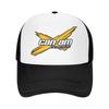 Individuelle Can Am Trucker Cap Herren Damen Verstellbar Unisex BRP Motorrad Baseballkappe Outdoor Papa Hut