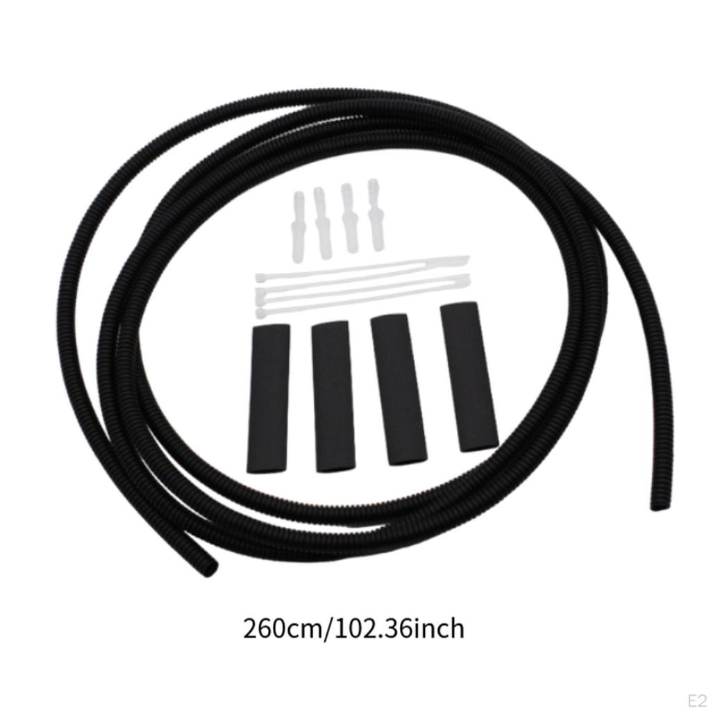 Sada hadic ostřikovače čelního skla, výměna hadic automobilu 2,6 m, průměr 4,5 mm, automobilový průmysl