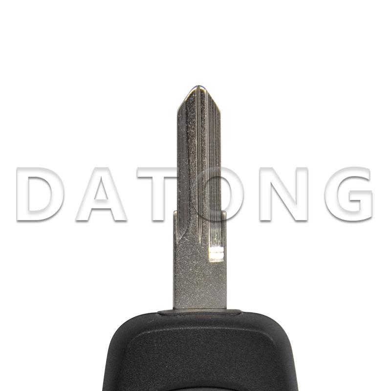 Datong World 2 Button 4A PCF7961M 433MHz With VAC102 Blade Car Remote Key For Renault Sandero Logan Lodgy Dokker Dacia Duster