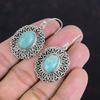 Amazonite Gemstone Earring Handmade Jewelry Vintage Earring 925 Sterling Silver Earring Birthstone Earrings Elegant Jewelry Gifts For Friend
