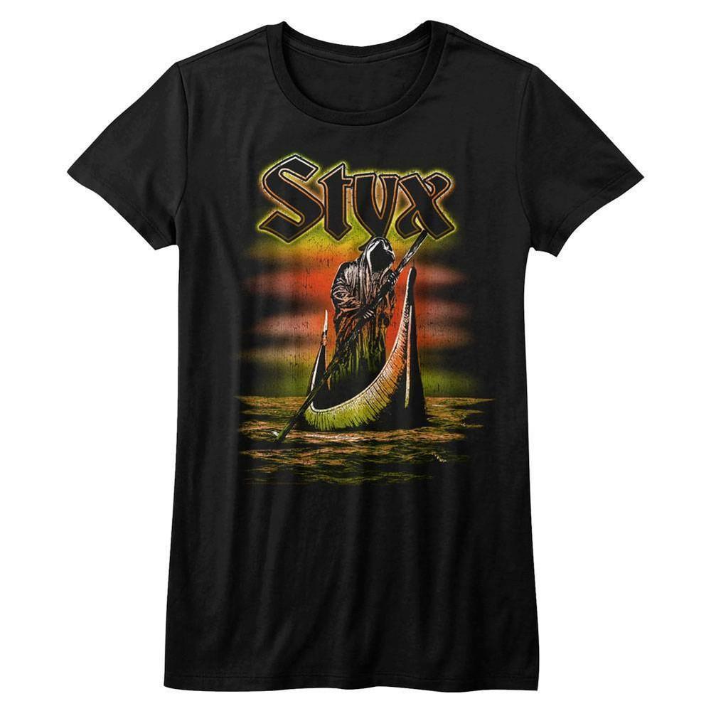 Styx Ferryman Black Junior Women s T-Shirt Unisex T-Shirt L
