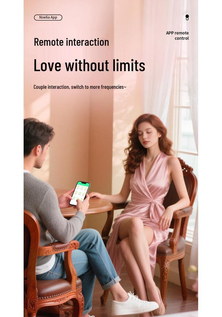 Mano Wearable Couple's Vibrator with App Control for Flirting and Fun