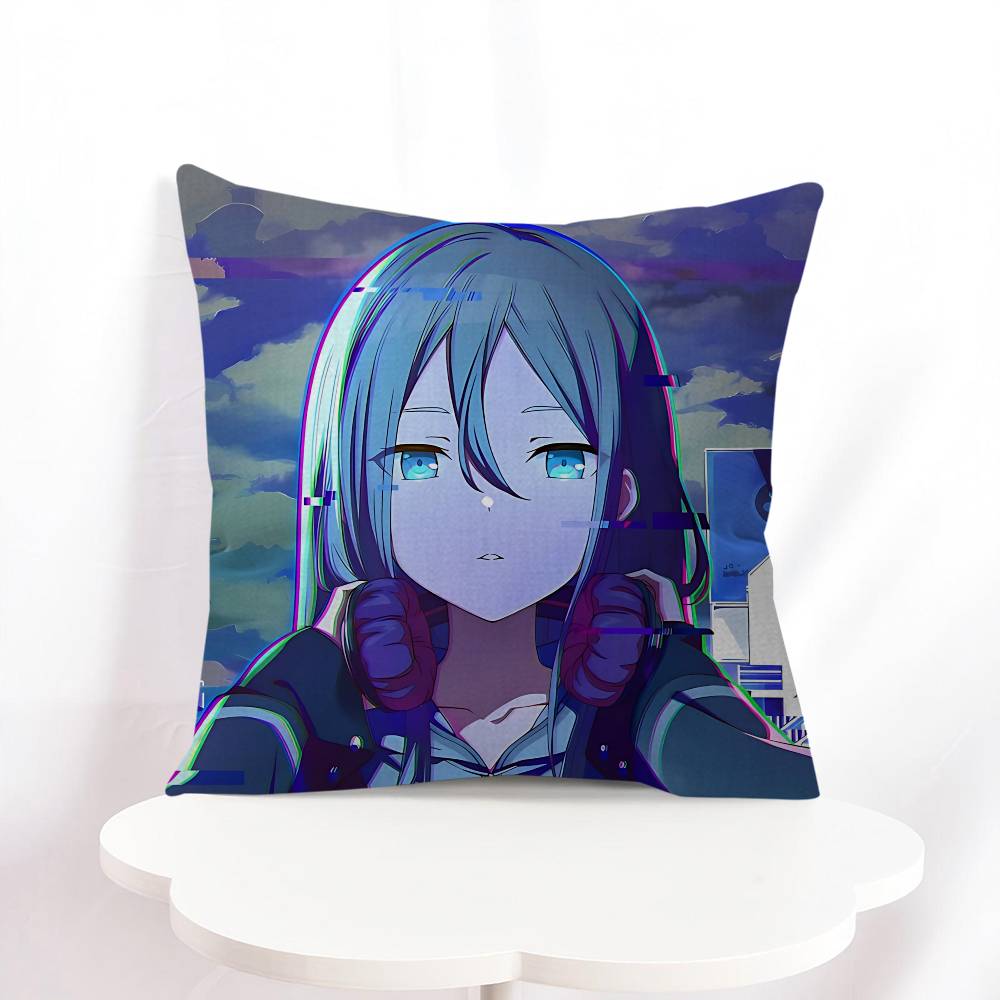 

Y-Yoisaki K-Kanade Pillow Cover Sofa Cushion Cover Home Room Decoration Children Gift 16x16Inch