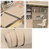 Matte Color Solid Design Dormitory Desktop Decoration Self Adhesive Wallpaper