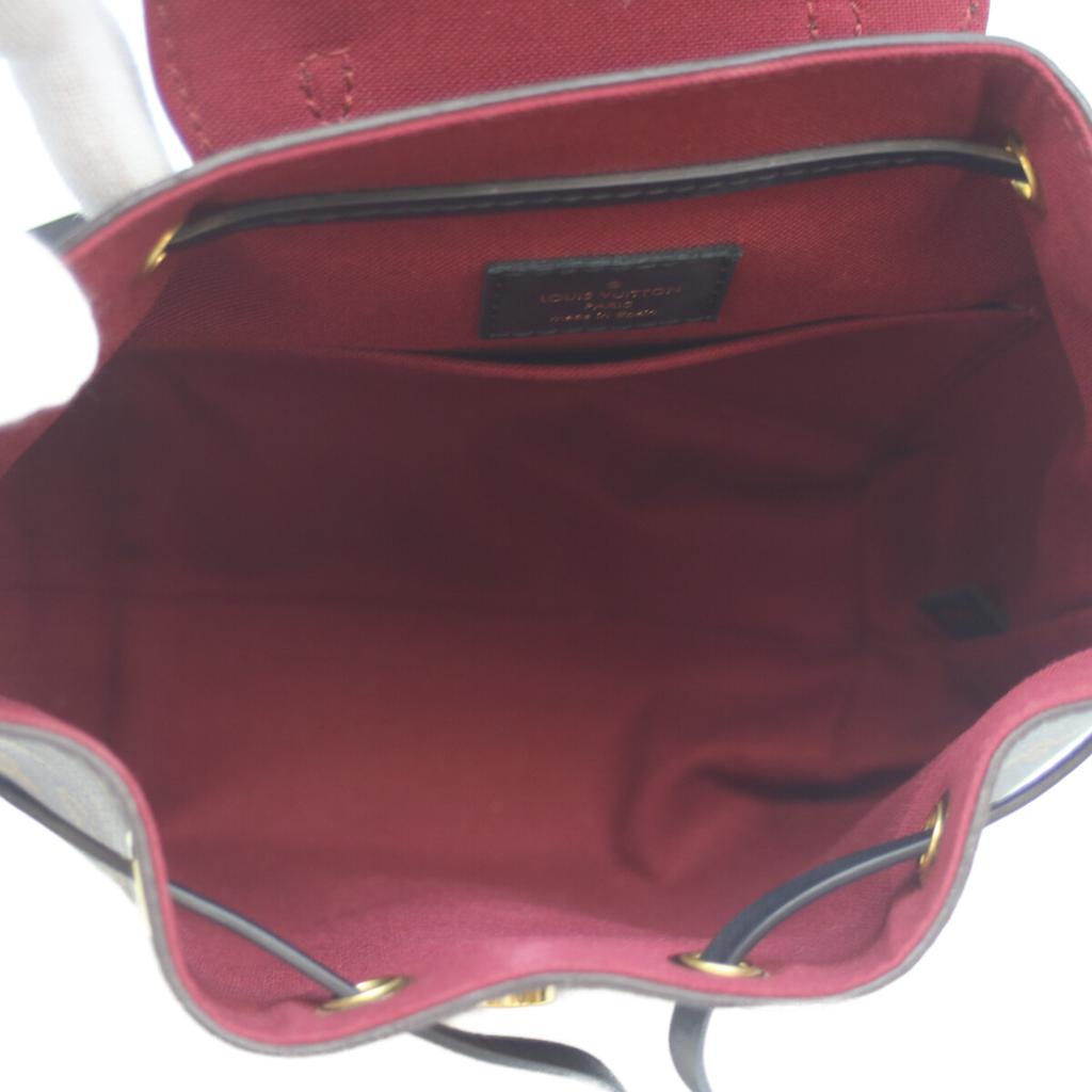 LOUIS VUITTON 20 Year Old M45516 Monogram Noir Montsouris BB Backpack Backpack Brown / BlackUsed