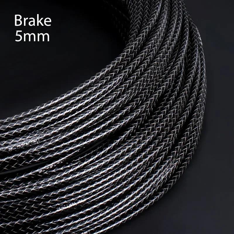 3m 5mm Bike Brake Derailleur Cable Housing Woven Line Pipe for MTB Road Bicycle Shifting and Braking Systems