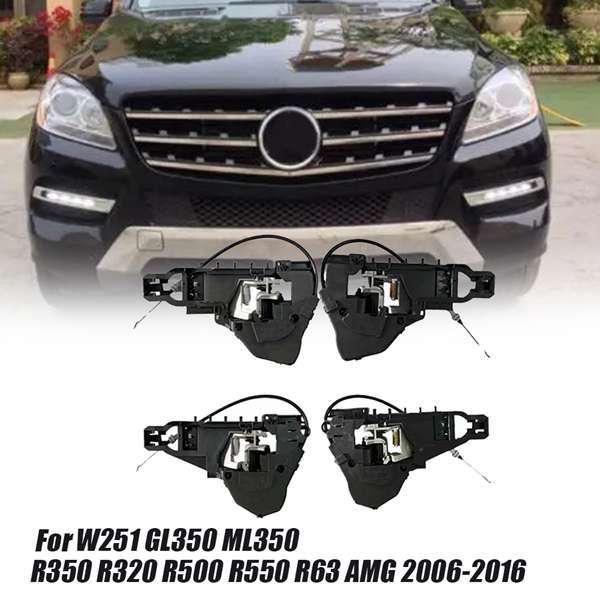 

1 пара зовнішньої основи ручки дверей автомобіля для 2006-2013 Mercedes-Benz W251 (A2517600934/A2517602034) none