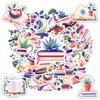 35pcs-100pcs Minimalist Plants Stickers Cute Nature Teacher Reward Stickers Stickers For Laptop Phone Fridge