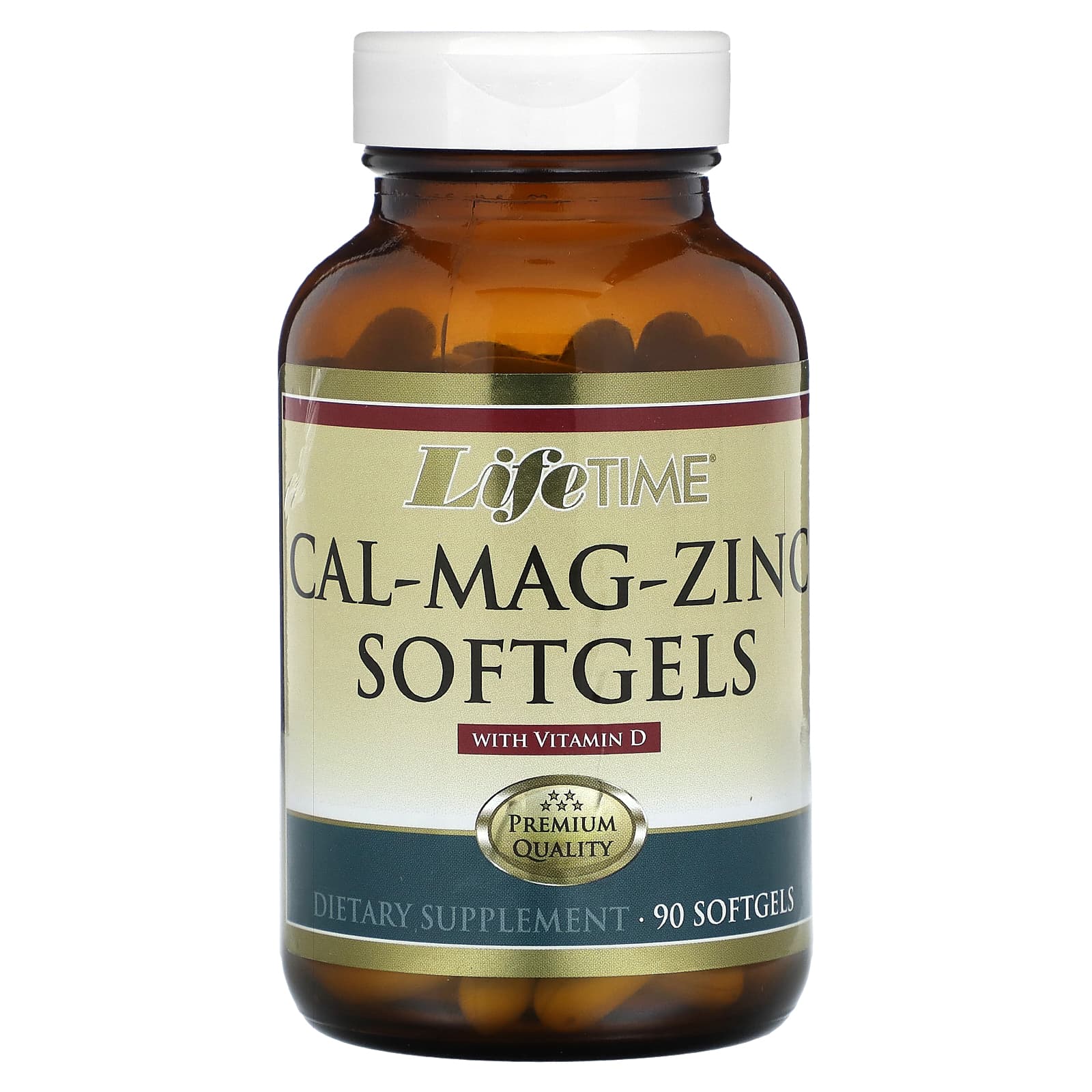 

Cal-Mag-Zinc with Vitamin D, 90 Softgels