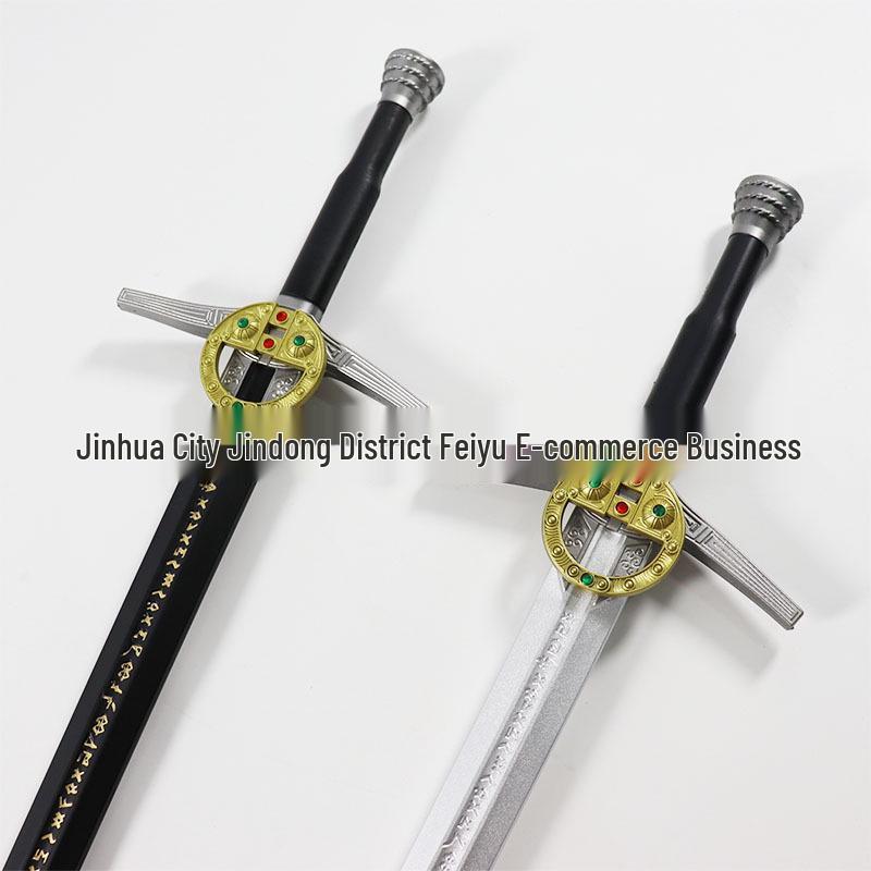 The Witcher 3 Geralt's White Wolf Sword Prop - Monster Hunter Longsword Toy