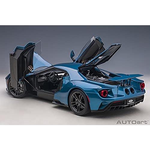 AUTOart 1/12 Scale Ford GT 2017 Metallic Blue Finished Product 12107