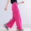 Girls Wide Leg Pants Children's Ice Silk Trousers Anti Mosquito Pants Teen Sports Style Clothing Kids Streetwear Cargo Pant