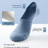 beneunder Men's Breathable Anti-slip No-Show Socks