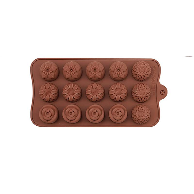 

Силиконовые формы для цветов Роза Форма для шоколадных конфет для жировых бомб, мармелада, торта, кексов, мыла, свечей, украшения, восковых расплавов, кубиков льда