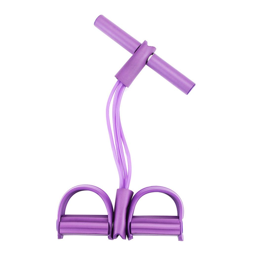 Exercise Pedals Ropes Portable Sit-up Bodybuilding Expander for Abdomen Waist Arm Training Anti Slip Versatile Fitness Equipment