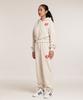 CREAM SODA LAB Human Highlight Heart Jogger Pants Oatmeal (Red)