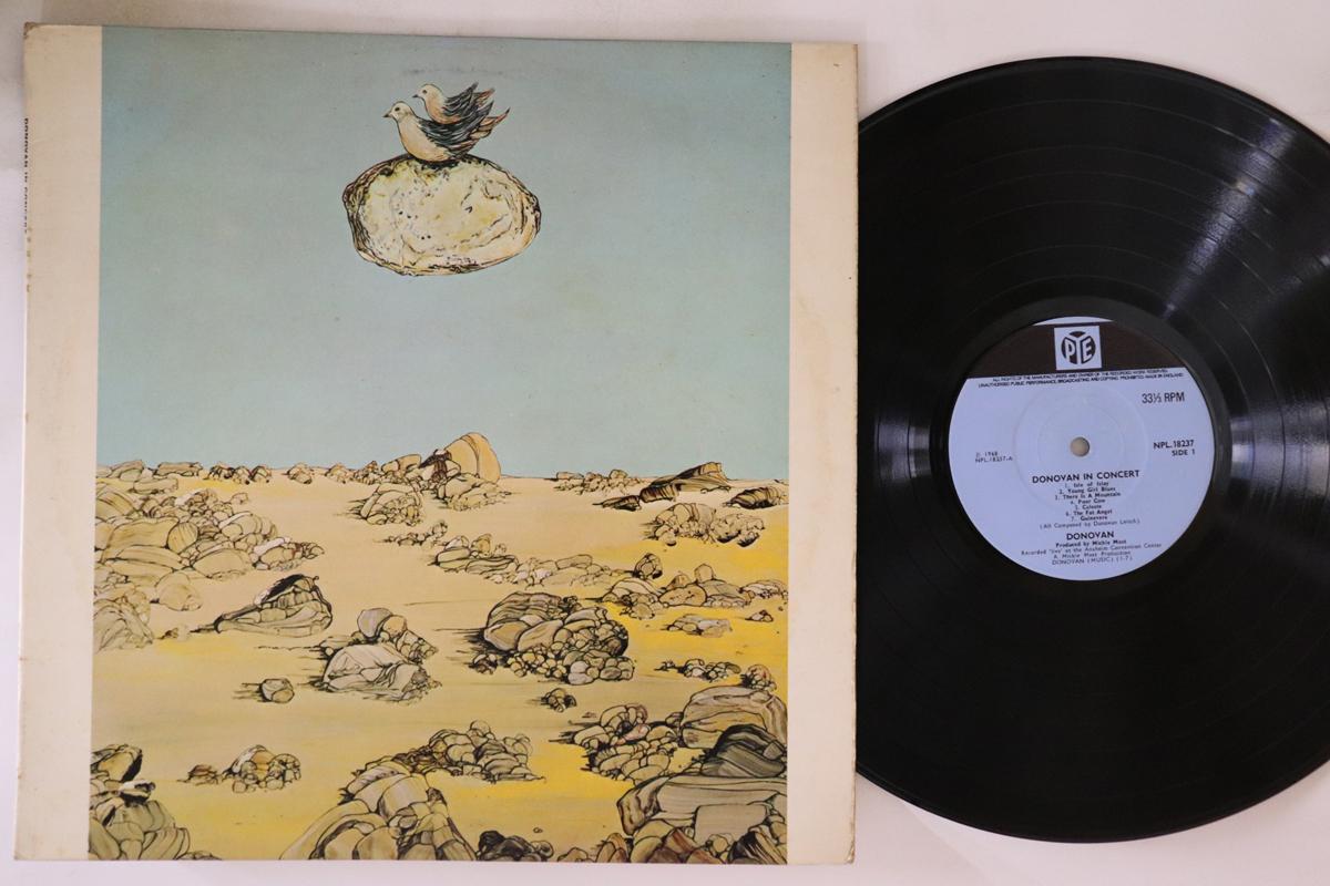 

LP Пластинка DONOVAN - Donovan In Concert NPL18237 PYE 1968 UK Рок Б/У