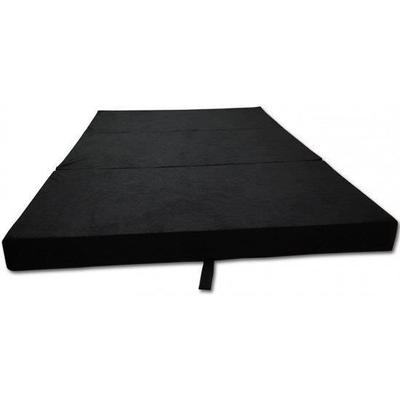 Folding Mattress - Camping - 80 X 200 X 10 Cm - Black - Medium Comfort - 1 Person