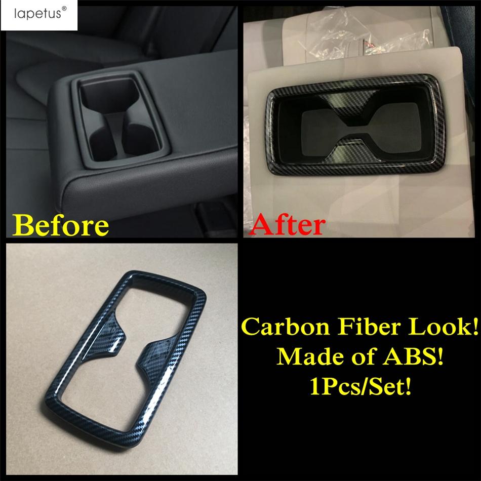 Carbon Fiber Window Lift / Gear Shift Panel / Water Cup / Air AC Cover Trim Accessories For Toyota Highlander / Kluger -2025