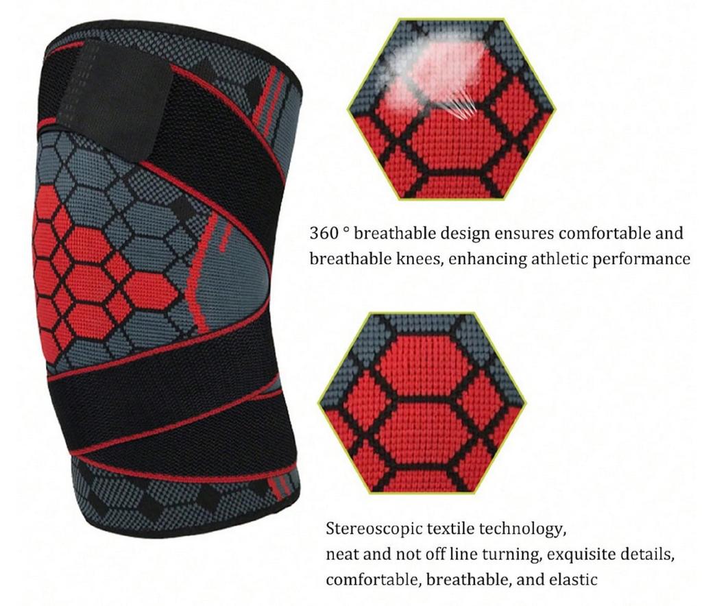 Kobo Nylon Knee Caps With Straps For Women&Men Knee Support Knee Cap For Men Knee Pain Knee Support For Women Knee Brace For Knee Pain Relief Pro