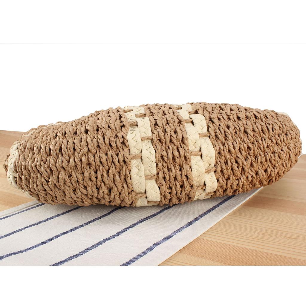 Large Capacity Woven Beach Bag for Women, Niche Design Handheld Vacation Tote with Textured Braiding, Versatile Casual Purse for Seaside & Daily