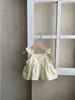 Girls' Embroidered Ruffle Strap Dress & Bloomers - Baby Summer Outfit Set
