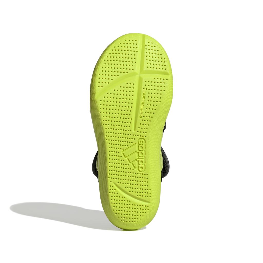 Adidas Sandały sportowe Altaventure Junior dla chłopców i rozmiary Core Six Rozmiar 3.0 Dziewczęce, 17-22cm, NQX00, Czarny/Solar Slime/Szary (JP5749), 21,0 cm