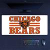 Chicago Bears Mauspade, Große Gaming-Schreibtischmatte, Rutschfestes XXL-Mauspad für Laptop & Tablet, Mini-PC-Spielmatte mit genähten Kanten