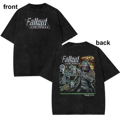 Fallout Wasteland 2025 Black Video Game Inspired Graphic T-Shirt HOT TREND Unisex T-Shirt
