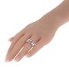 HERMES  #7(JP Size) 50  ring Silver925 Women