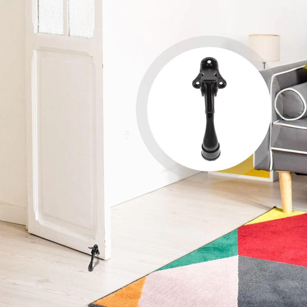 Easy Install Zinc Zinc Zinc Alloy Door Stopper Adjustable Wall Mounted Door Holder  Bedroom