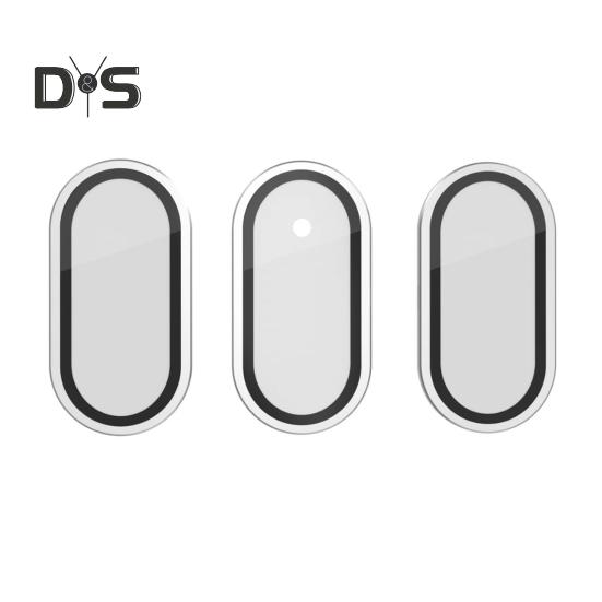 

Защитная пленка для объектива камеры, тонкое закаленное стекло 9H, устойчивое к царапинам, покрытие на 360 градусов, защитная пленка для экрана камеры Meta Quest 3 серебряный