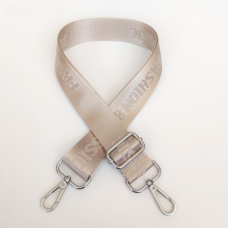 Nylon Bag Accessories Versatile Webbing Single Shoulder Oblique Span Long Shoulder Strap Adjustable 3.8 Wide Bag Strap