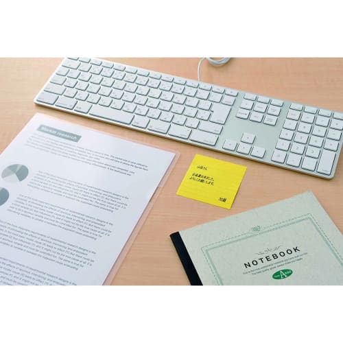 Post-it Notes, Strong Adhesive Notes, Yellow, Lined, 75 x 75 mm, 90 sheets, 630SS-YN