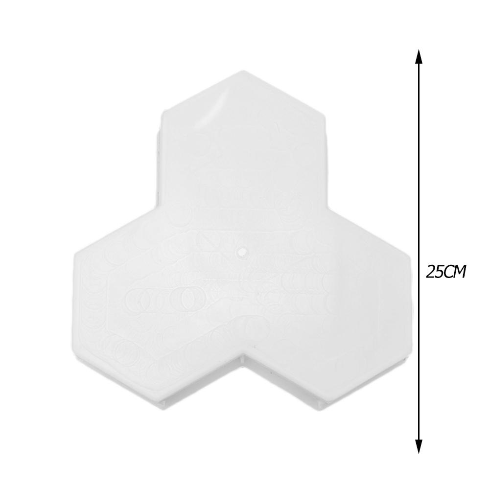 

Садова прогулянка Форма для тротуару DIY Вручну Мощення Цемент Цегла Камінь Дорога Бетонні форми Машина для створення доріжок Багаторазова DIY Мощення вручну