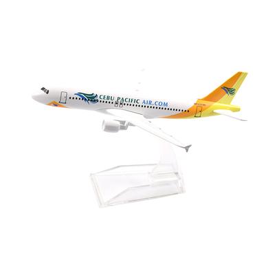 Échelle 1/400 16CM Modèle d'Avion Air Cebu Pacific A320 Avion Planel Avion en Métal Moulé sous Pression Avions Cadeaux à Collectionner