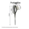 Double-Sided Hair Dyeing & Oiling Brush Comb - Soft Bristles Styling Tool