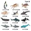 12pcs Mini Insects Simulation Ocean Animal Figurine Dog Cat Wild Animal Model  Kids Toys