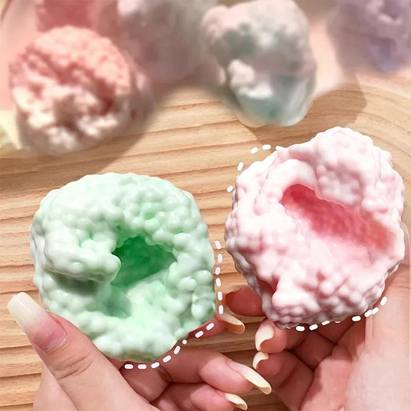 Diy Bead Ball Fidget Materials Stress Relief Sensory Squeeze Toy Slow Rebound Decompression For Kids Adults Party Favors