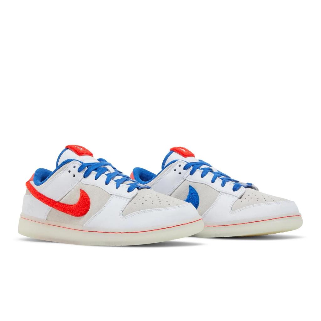 Nike Dunk Low 'Year of the Rabbit - White Rabbit Candy' (Unisex) White / Crimson / Varsity Royal / Sail Skate Shoes FD4203 161