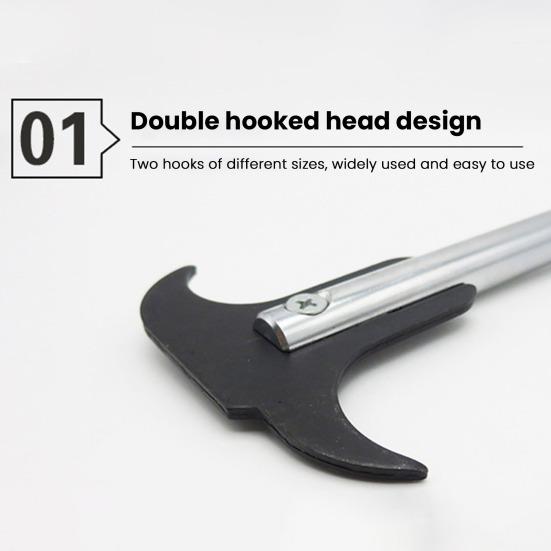 Yousheng Dual Head Seal Puller Hook Tool Professional Oil Seal Removal And Installation Kit for Automotive Repair Bent And Straight Tip