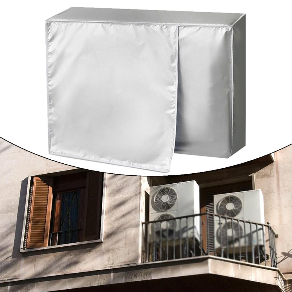Oxford Cloth Air Conditioner Cover Waterproof Sunscreen Dustproof for Outdoor Units in Various Weather Conditions