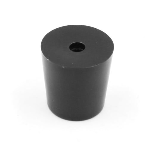 winova Furniture Rubber Bumper Pads, Shockproof, Anti-Slip, with Washers, Black, for Furniture Legs and Floor Protection, Screws Sold Separately, Set