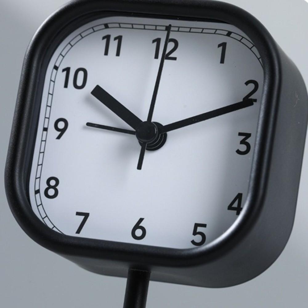 Düşmeye Dayanıklı Masaüstü Standlı Saat Vintage Masa Saati Yatak Odası Dekorasyonu Mekanik Zamanlayıcılı Saat Yatak Yanı