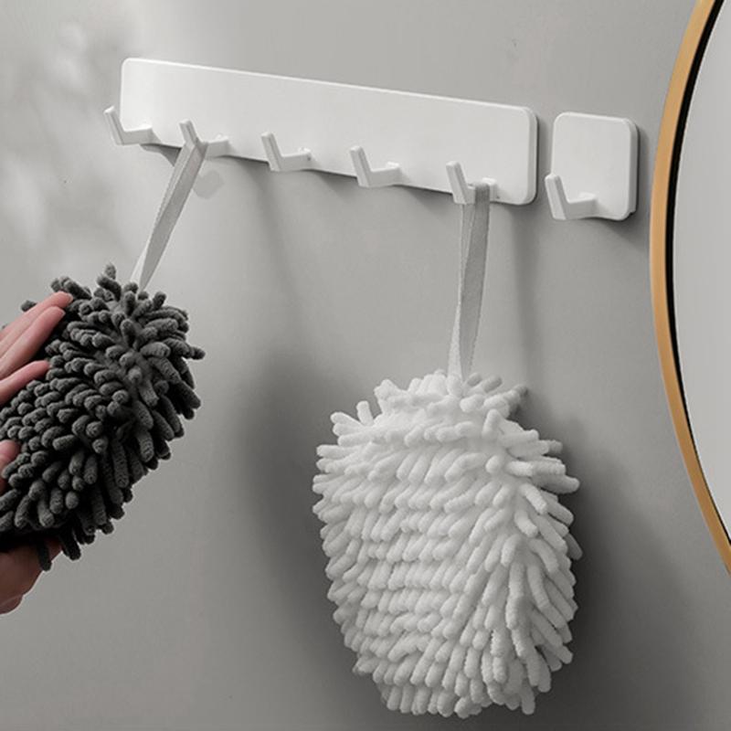 Multi Purpose Hooks Kitchen Punch-free Slotted Drawable Hooks Seamless Strong For Home Storage Gap Rack Hooks
