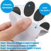 Shower Non Slip Stickers Adhesive Grip 20piece Dog Paw Shape Bathtub Anti Slip Stickers For Kids Baby Elderly Spa Toddler