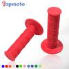 22mm 24mm Motorcycles Grip Dirt Bike Grips 7/8" Rubber Biker Scooter Handle Grip For Handlebar Mx Pillow Top Throttle 22mm Bar Throttles 2